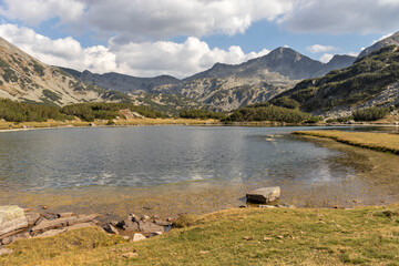 Fototapeta na wymiar Muratovo lake at Pirin Mountain, Bulgaria