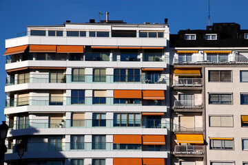 Building in the downtown of San Sebastian