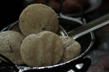 delicious evening food prepared during in a kitchen.