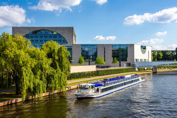 Regierungsviertel, Kanzleramt, Berlin, Deutschland 