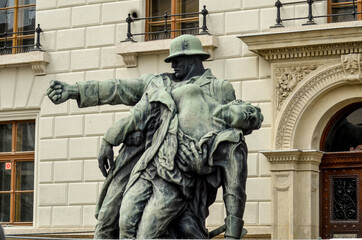 Obraz premium A beautiful view of Budapest city at Hungary.