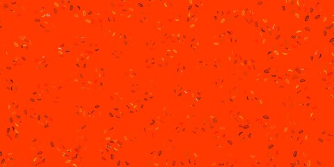 Light Red, Yellow vector pattern with feminism elements.