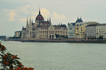 Obraz premium A beautiful view of Budapest city at Hungary.