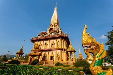 Wat Chalong Thai Temple Phuket Thailand