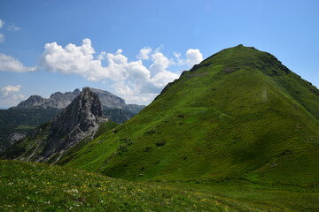 Fototapeta premium Carnia - monte Pizzul e la forca di Lanza