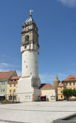 Fototapeta na wymiar Leaning tower, Bautzen
