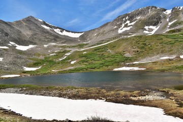 lake in the mountains