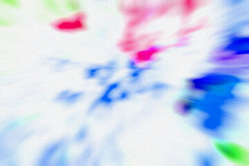 Abstract fractal patterns and shapes. Digital artwork for creative graphic design. Symmetric fractal icon on white background. Colorful illustration.