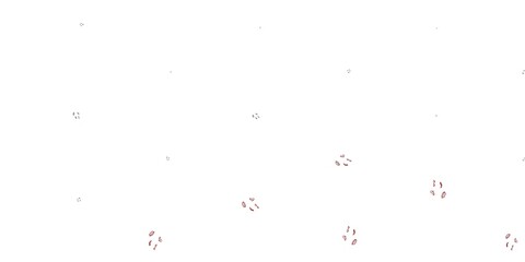 Light Orange vector texture with women's rights symbols.