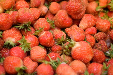 Victoria berries close up