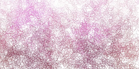 Light pink vector pattern with abstract shapes.