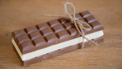 Black and white chocolate, International Chocolate Day July 11th