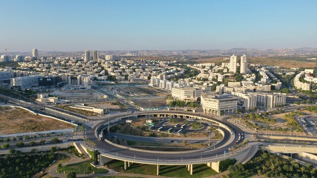 Modiin City Landscape at sunset, aerial view..israel
Drone,aerial,summer,july,2020