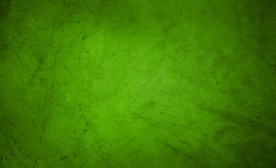 Green concrete wall