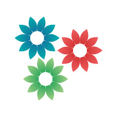 abstract flower background