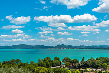 Castiglione del Lago, splendida cittadina dell'Umbria sulle sponde del Lago Trasimeno