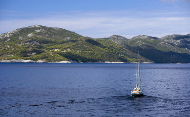 boats on the lsea in croatia