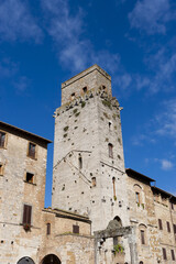 Fototapeta na wymiar City of San Gimignano