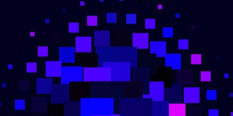 Light Pink, Blue vector backdrop with rectangles. Abstract gradient illustration with colorful rectangles. Pattern for business booklets, leaflets