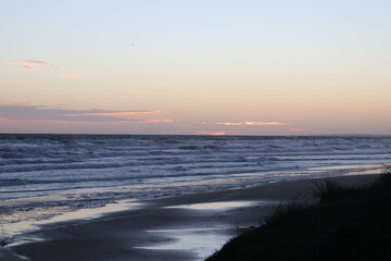 Spring on the Emerald Coast, La Balconada beach, La Paloma Municipality, Rocha Department, Uruguay