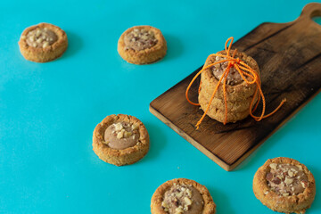 Cookies with butter, for a high fat, nutritious and organic diet