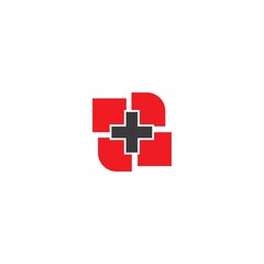 Obraz premium medical cross logo