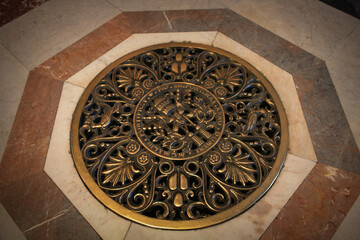 interior floor  of the vatican