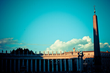 view of the city of vatican rome