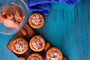 Cookies with butter, for a high fat, nutritious and organic diet