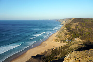 Cordoama Beach - praia da Cordoama - at the Algarve west coast near Vila do Bispo