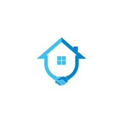 deal home logo vector icon template