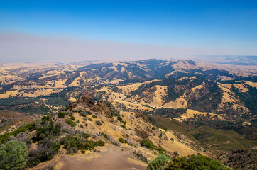 Fototapeta na wymiar Mount Diablo Scenic View, California