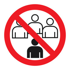 No al racismo. Hombre blanco y negro. Cartel motivacional contra el racismo y la discriminación. Problemas sociales de la humanidad. Ilustración vectorial 