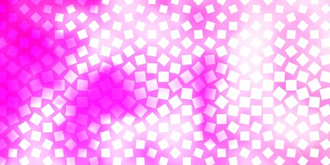 Light Pink, Yellow vector pattern in square style. Abstract gradient illustration with rectangles. Pattern for commercials, ads.