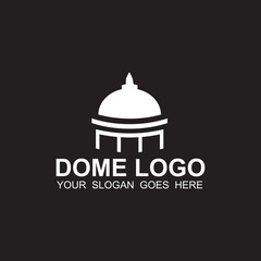 Dome logo icon design template