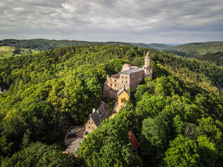 Fototapeta na wymiar Castles and palaces of Dolny Śląsk in Poland