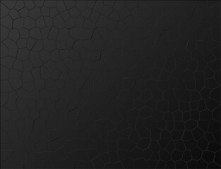 Subtly textured monochromatic background graphic in black stained glass effect, blank area with space for your copy, text