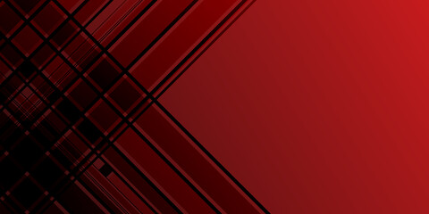 Abstract red white stripe lines diagonal modern background gradient color. Red maroon and white gradient with stylish line and square decoration suit for presentation design.