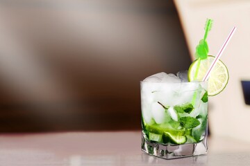 Alcohol.