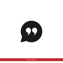 Speech bubble chat icon vector
