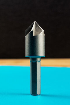 Drilling and countersinking holes in metal, wood and other materials. Countersink tool