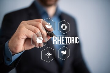 rhetoric - obrazy, fototapety, plakaty