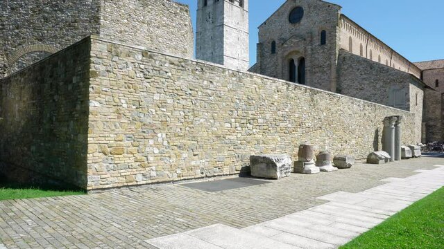 Roman archaeological finds iin Aquileia