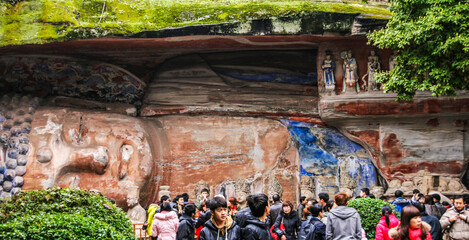 the dazu rock carvings in china