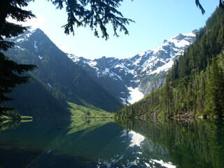 Fototapeta na wymiar Goat Lake, Washington