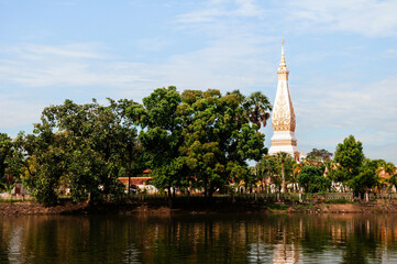 Wat Phra That Phanom, most sacred temple of Nakhon Phanom - Thailand