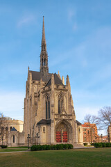 Obraz premium Pittsburgh.Pennsylvania.USA February 20, 2017 Heinz Memorial Chapel