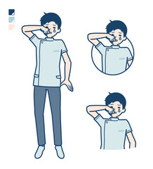 simple nurse man_cry