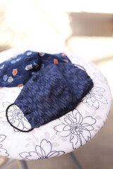 おしゃれな和模様の手作り立体布マスク