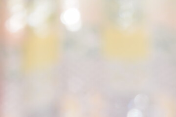 Bokeh, blur from glass and curtains in a room, Bangkok, Thailand.